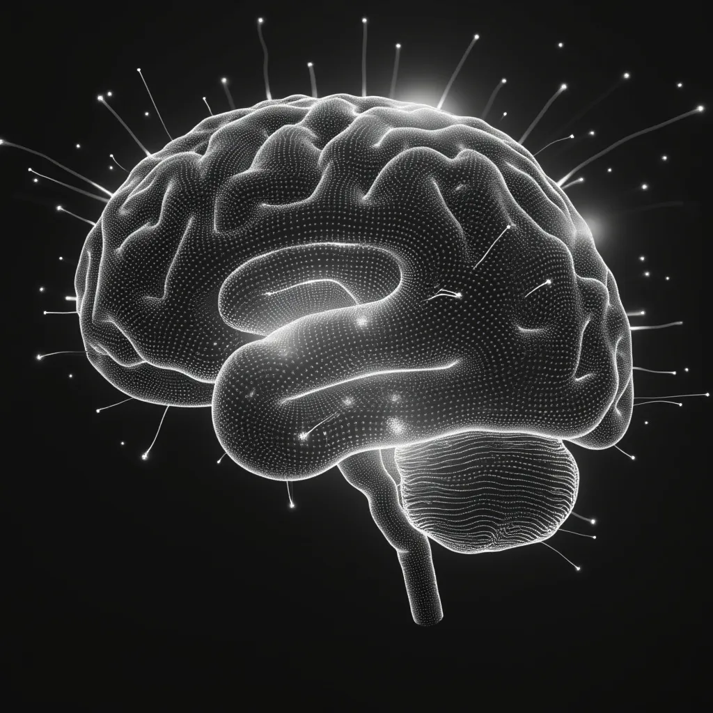 Visualisation de connexions neuronales représentant le coaching basé sur les neurosciences